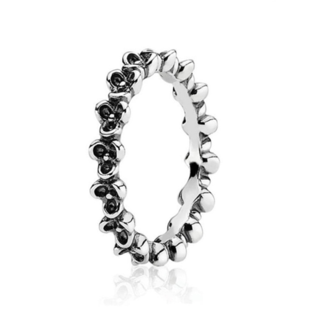 Pandora Sterling Silver Wanda's Garden II Floral Ring